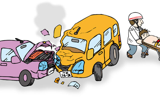 事故後数日たって痛みが出る場合があります