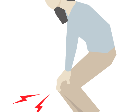 歩くときや階段の上り下りで膝の痛みを感じていませんか？
