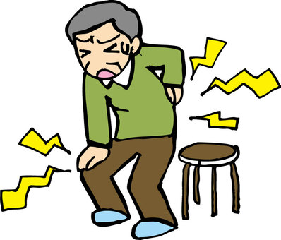 立ち上がるたびに腰へ違和感がある