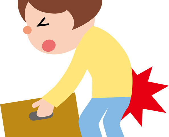 「朝起きようとした瞬間に腰へ激痛が走った」