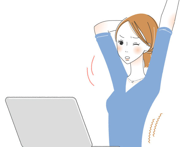 同じ姿勢が続いて腰痛が気になる方へ