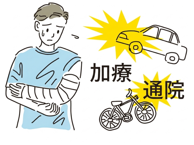 与野で交通事故に遭われた方は、まずご相談ください